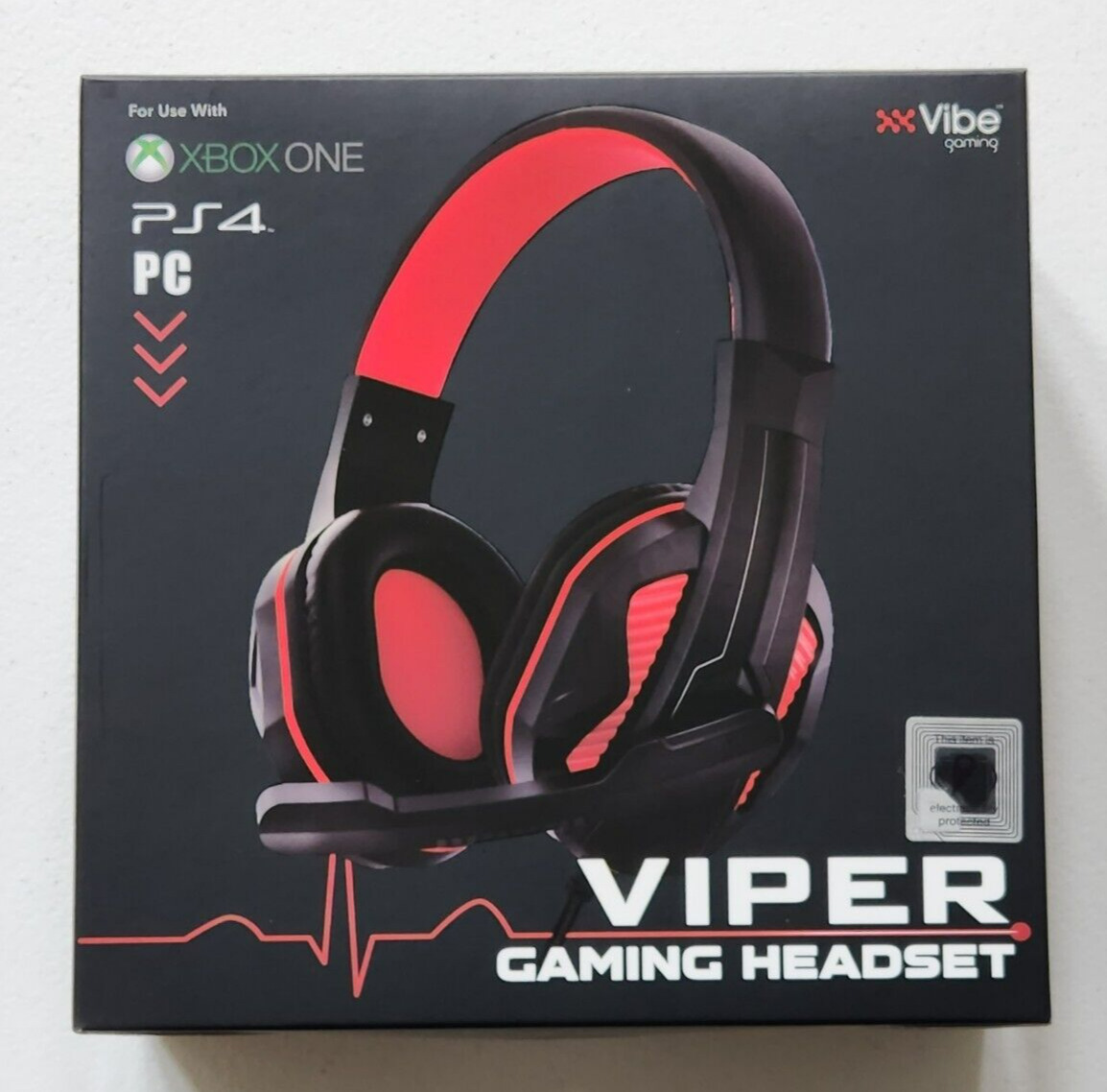 Viper Vibe Gaming Headset With Microphone New In Box Xbox One PS4 PC  (sealed)