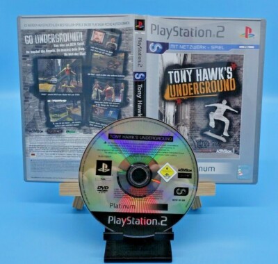 Tony Hawk's Underground · PlayStation 2 PS2 · getestet/tested · Platinum · OVP 