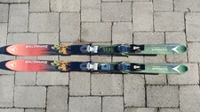 Dynastar Twinboard Youth Kids Childs 130cm Skis With Bindings