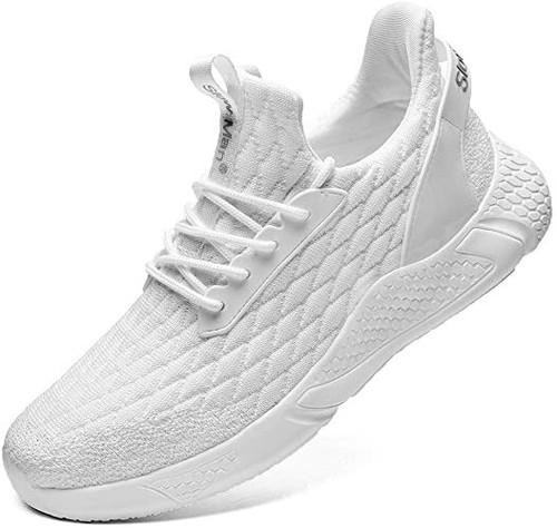 Men's Running Shoes Air Knit Mesh Breathable Sport. Shoes.Shock Cushioning - Picture 151 of 258