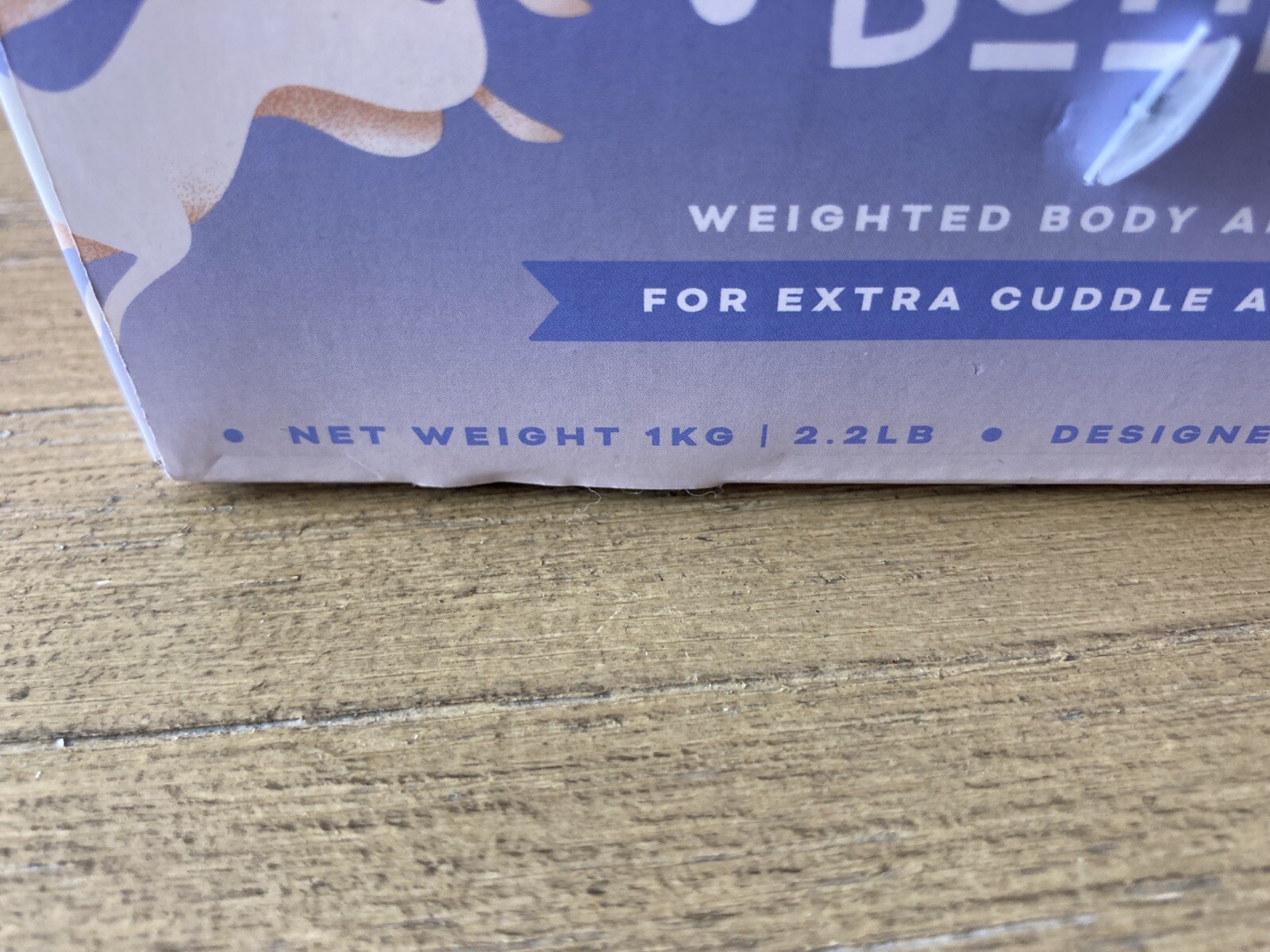 New Cuddle & Calm Weighted  Huggable Bunny Soothing Calming New In The Box 🐇