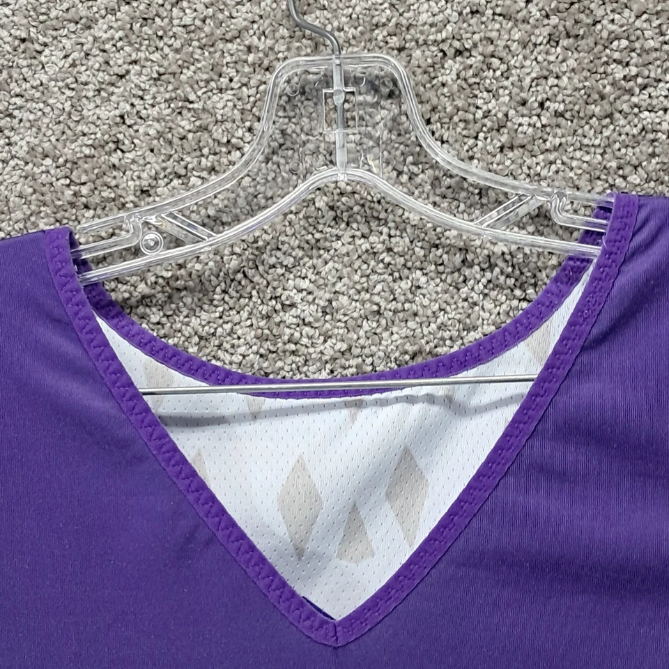 Nike Jersey Unisex Olivet Nazarene 30 Reversible Púrpura Blanco 2XT Foto 4 de 4