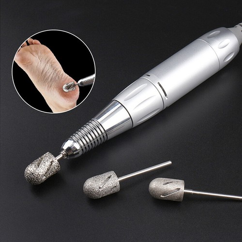 3 Size Pedicure Drill Lathe Nail Drills Bits For Foot Care Callus Clean