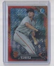ANDREW SUAREZ 2016 Bowman Chrome Orange Shimmer Refractor RC #/25 2 Available