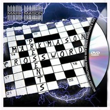 CROSS WORD DVD GIMMICK BY MARK MASON JB MAGIC TRICK