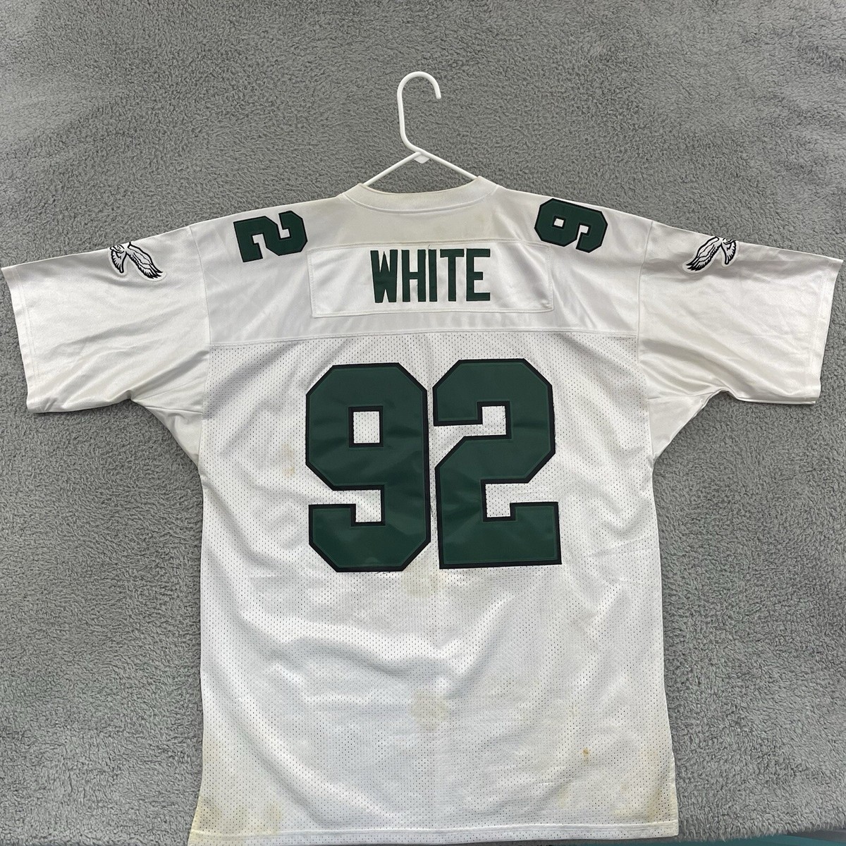 VTG Reggie White Throwback Jersey Mens 54 NFL Philadelphia Eagles