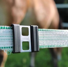 Litzclip Poly Tape 40mm Verbinder Verbinderverbinder Elektroz&auml;un Reparaturklemme