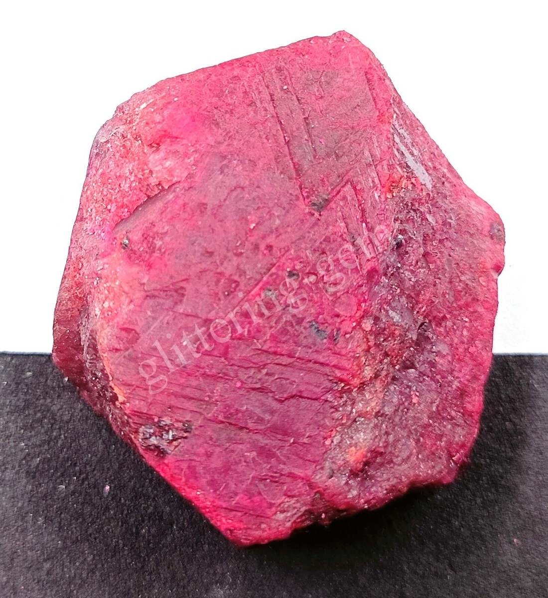 500.00 CT Natural Red Ruby Chakri Uncut Rough Dyed Certified Loose