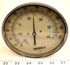 Trerice Industrial Thermometer 0F to 40F P/N 52-3323