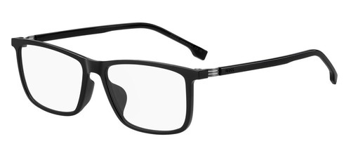 NEW AND AUTHENTIC Boss 1677/F 807 BLACK Square 55 16 150 - Picture 2 of 2