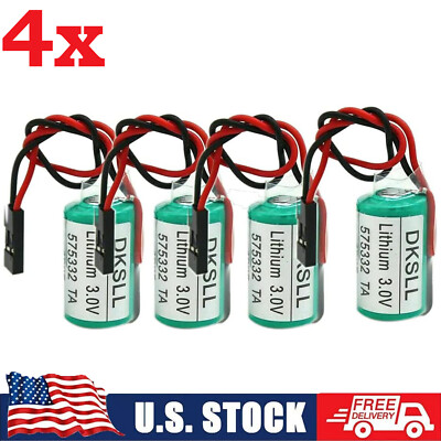 4X  575332TA 6FC5247-0AA18-0AA0 PLC Battery For SIEMENS 810D 840D PLC