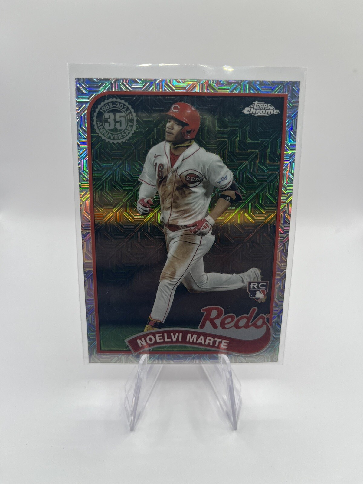 2024 Topps Chrome Silver Pack Noelvi Marte RC Rookie Mojo Refractor (RC)