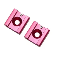 2x CAMVATE RED Cold Shoe Mount Adapter 1/4"-20 fr Blackmagic Cinema Microphone