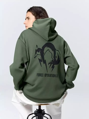 METAL GEAR SOLID Δ x GU Double Face Hoodie New Japan Limited 2024 2 colors - Picture 16 of 33