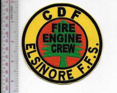 Hot Shot Wildland Fire Crew Ca CDF Elsinore Forest Fire Station Fire NO TARIFF