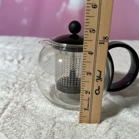 Bodum Assam Tea Press Infuser French Press 17 Ounce 2 cups Teapot plastic filter
