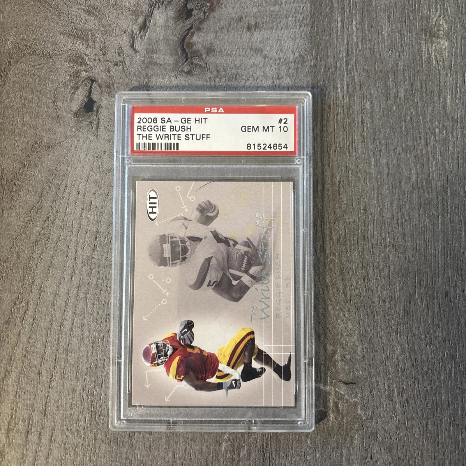 Reggie Bush SA-GE Hit the Write Stuff #2 The Write Stuff