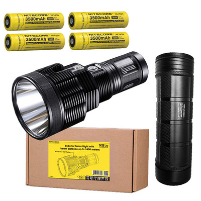 Nitecore TM38 Lite Flashlight w/4x NL1835 Batteries & NBP68HD Battery Pack