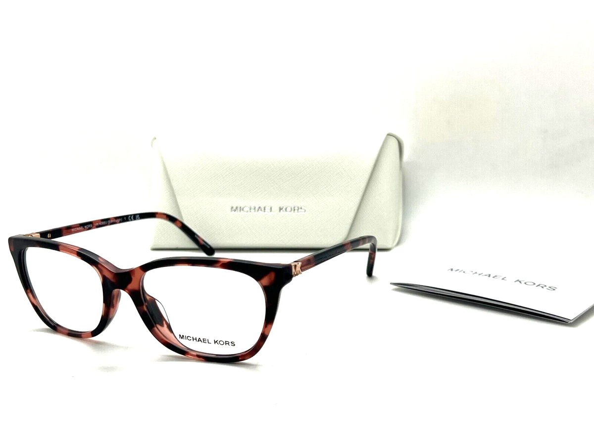 Michael Kors MK 4085U(EDINBURGH) 3009 PINK TORTOISE 52-17-140MM EYEGLASSES  FRAME