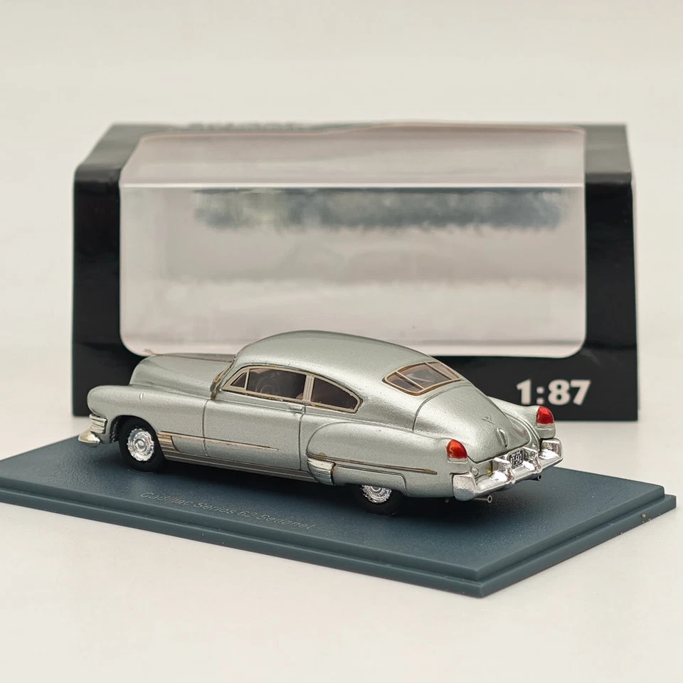 NEO SCALE MODELS 1/87 Cadillac Series 62 Sedanet Coupe Resin Car Limited Silver - Image 4 of 4