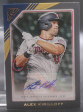2022 Topps Gallery - Alex Kirilloff #YSA-AK - Autograph