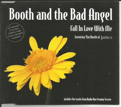 James TIM BOOTH & THE BAD ANGEL Fall in Love 2 LIVE CD Single Angelo Badalamenti