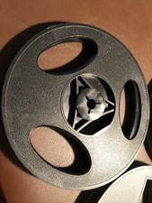 3 DUAL 8- 8mm plastic reels-empty 5 Diam