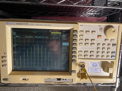 Refurbished Ando AQ6317B Optical Spectrum Analyzer with USB & Printer Yokogawa