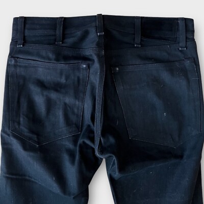 Rag & Bone Japanese Raw Denim Selvedge Black Jeans 29 | eBay