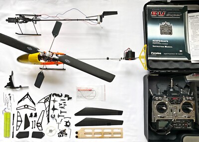 IKARUS Piccolo PRO Electric 3D Helicopter All Upgraded, MINT