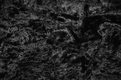 VELVET PANNE CRUSHED BACKDROP VELOUR STRETCH FABRIC 60'' WIDE BLACK BY THE YARD