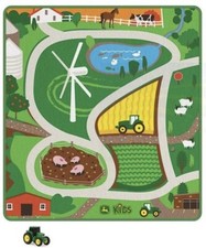 John Deere Floor Farm Play Mat with Tractor - LP84431-TRACTOR