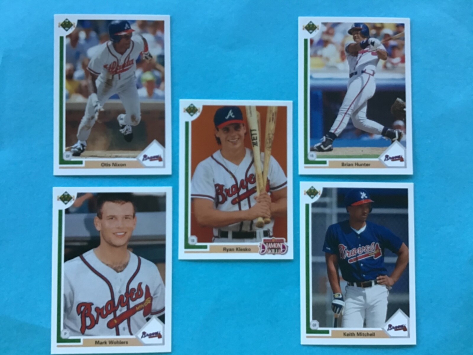 1991 UPPER DECK FINAL EDITION TEAM SET MINT💎 ATLANTA BRAVES | eBay