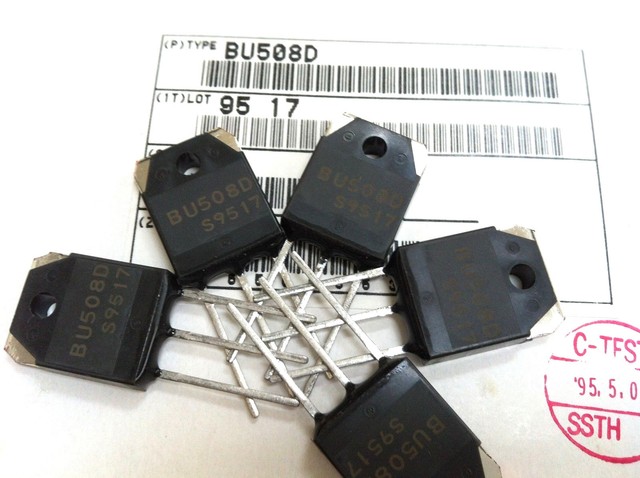25 Pieces | BU508D NPN Silicon Power Transistor 8Amp, 1500V, 125Wa | eBay