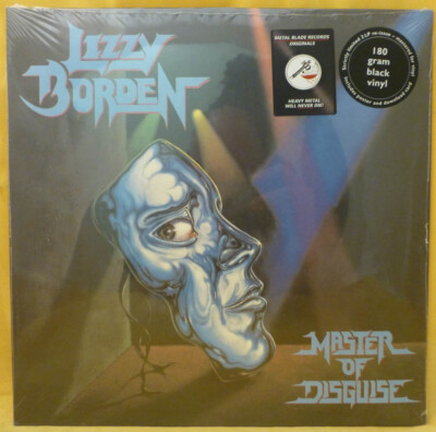 Lizzy Borden Master Of Disguise Sealed 180g Double Vinyl LP EU 2021 ...