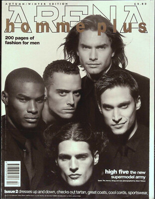 ARENA HOMME PLUS 2 TYSON BECKFORD Jason Statham MARCUS SCHENKENBERG Rufus Sewell