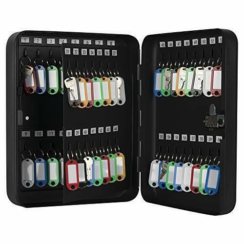 Armadio Guardaroba 4 Scomparti Con Serratura 180 X 38 X 45 Cm Acciaio - Foto 12