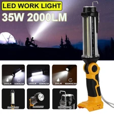 20V Light for Dewalt 20V Max Li-ion Battery 35W 2000LM Outdoor Flashlight Torch