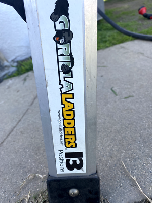 13 position gorilla ladder Max Height 11 Feet | eBay
