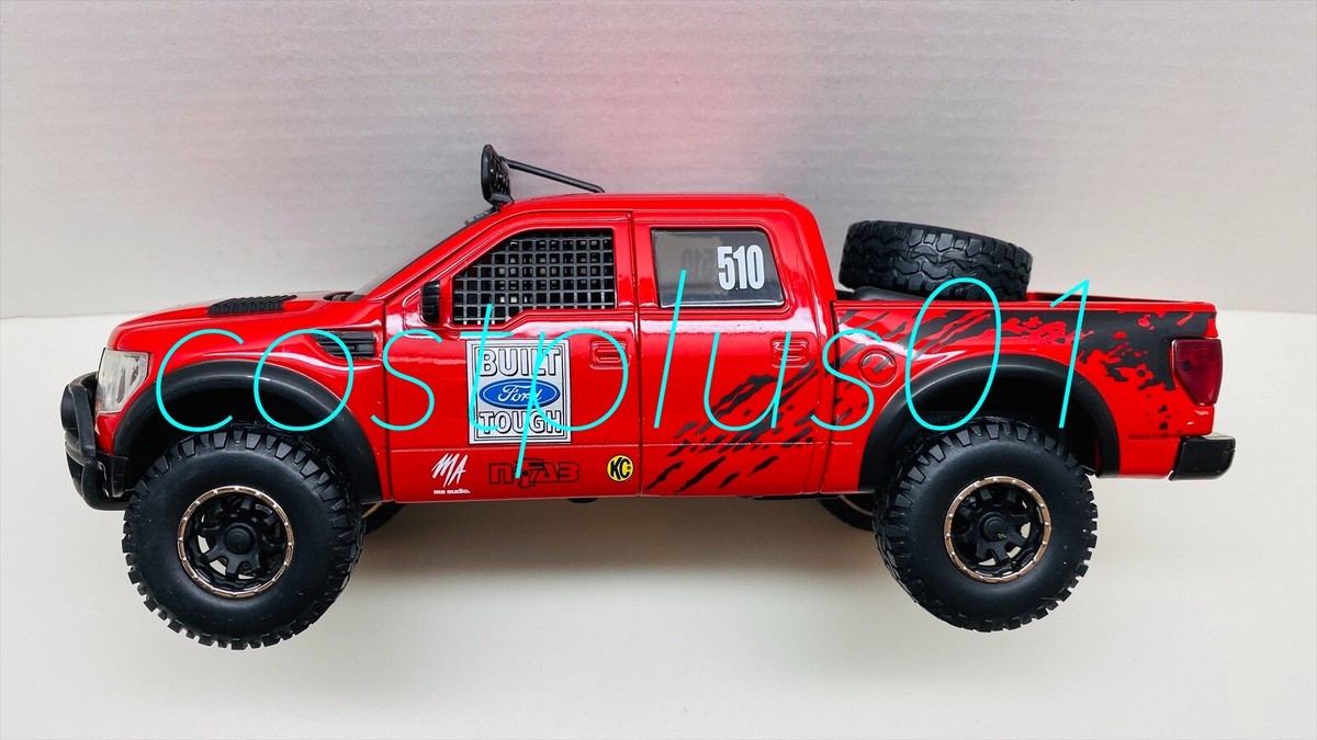 Jada Toys  2011 フォード F-150 SVT ラプター Jada Toys Just Trucks 1:24 2011 Ford SVT Raptor Die-cast Car