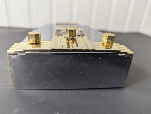 Franklin Mint Art Deco Air King Skyscraper Radio Miniature Metal Static Tune - Picture 4 of 12