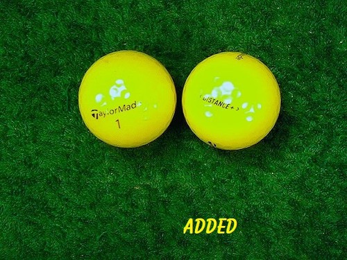 TAYLORMADE DISTANCE PLUS+ GOLF BALLS 5A YELLOW (22 BALLS) - Picture 4 of 4