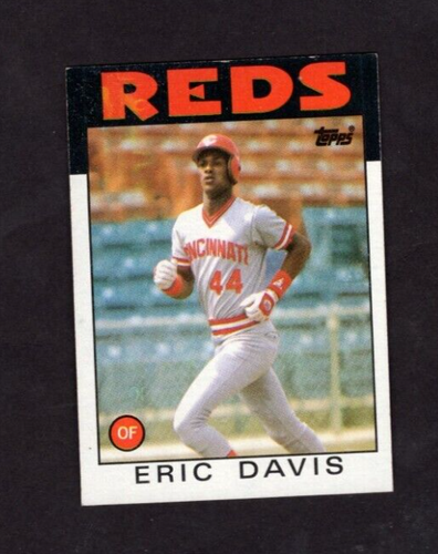 1986 Topps Baseball Eric Davis Cincinnati Reds #28 | eBay