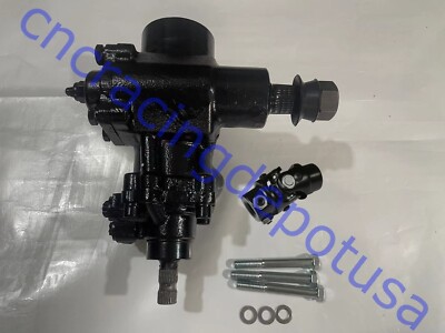 1958-1964 Chevy Impala 500 Series Quick Ratio Power Steering Gear Box w/ U-Joint