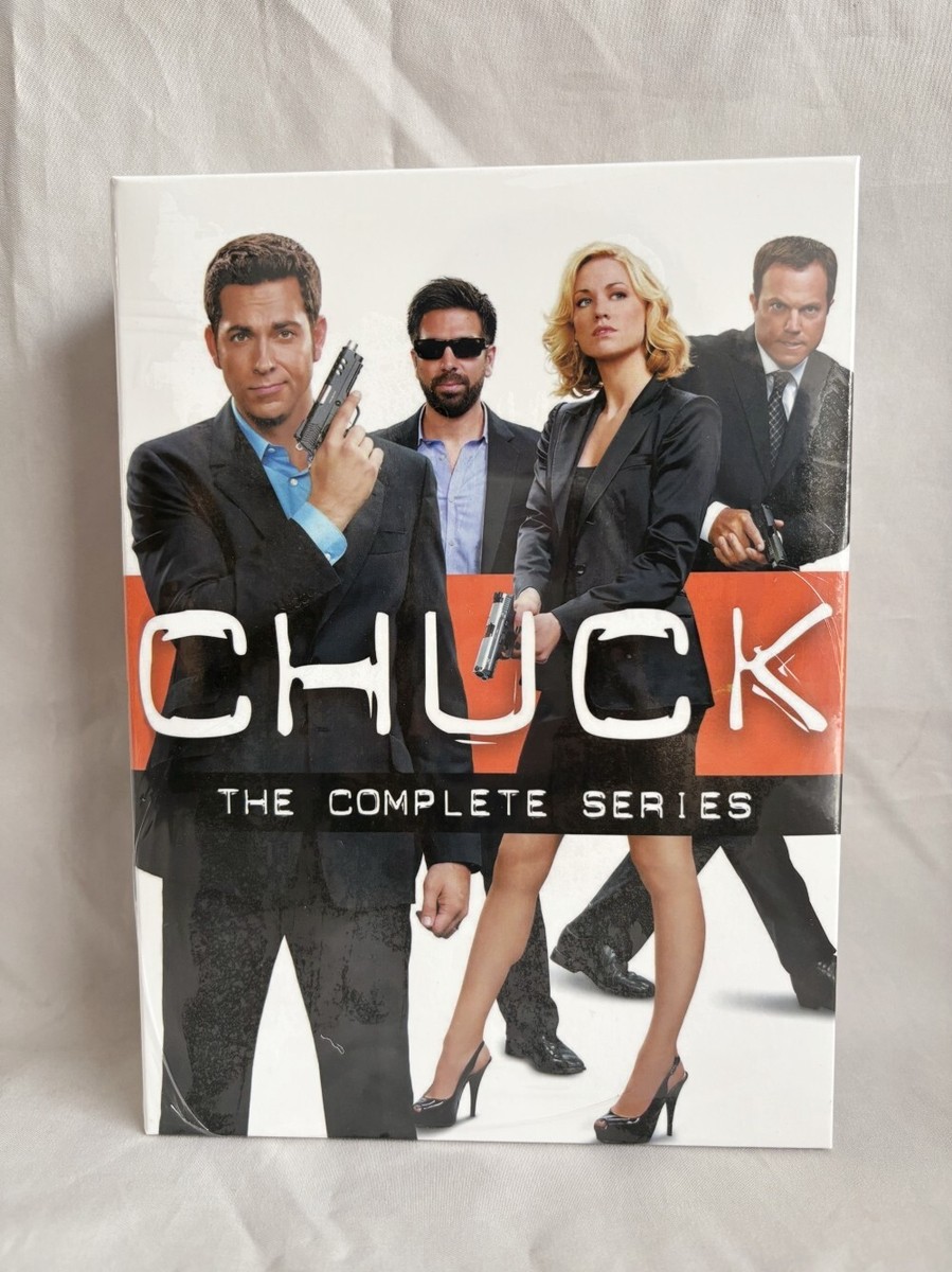 洋画・外国映画 CHUCK THE COMPLETE DVD BOX CHUCK The COMPLETE Series DVD TV Seasons 1-5 SEALED Box Set