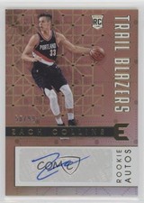 2017-18 Panini Essentials Rookie Auto 58/99 Zach Collins #215 Auto u5y