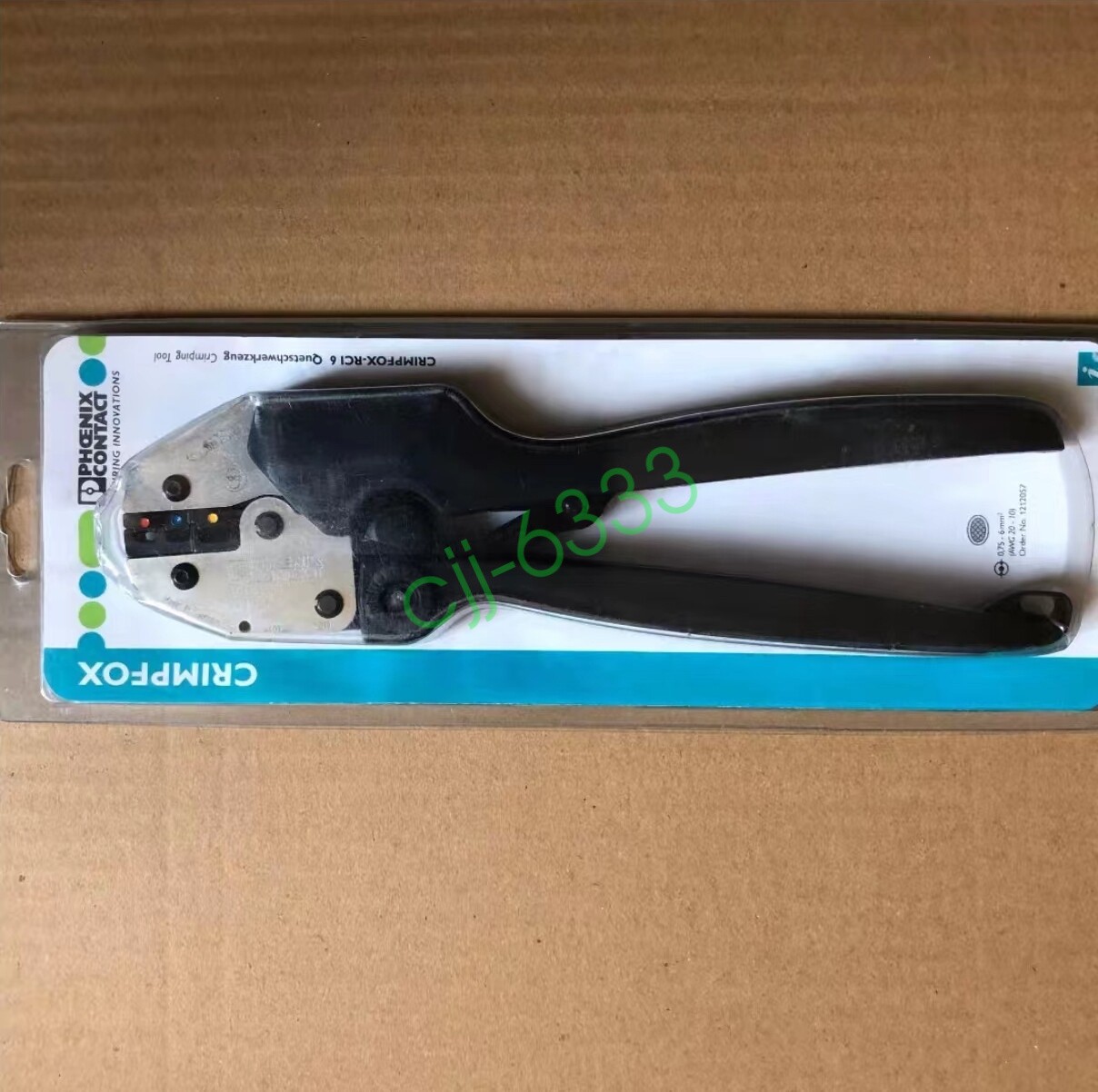 1pcs Phoenix Contact CRIMPFOX-RCI 6 crimping pliers 1212057
