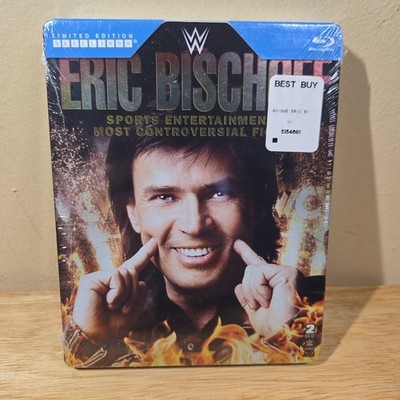 WWE Home Video Eric Bischoff Sports Most Controversial Figure, Steelbook Blu-Ray