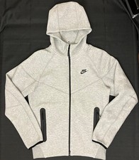 Nike Sportswear Tech Fleece Windrunner Hoodie Jacket FB7921 063 Heather Grey S