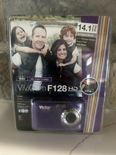 Vivitar ViviCam F128 14.1MP Digital Camera New Sealed Purple